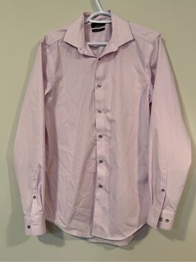 Calvin Klein Men's Classic Pink Dress Shirt